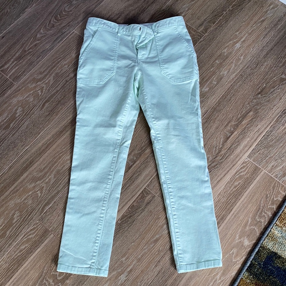 Banana Republic mint pants!